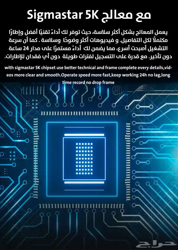 داش كام رودماستر عدستين سوني 5K خلفية 2K 8