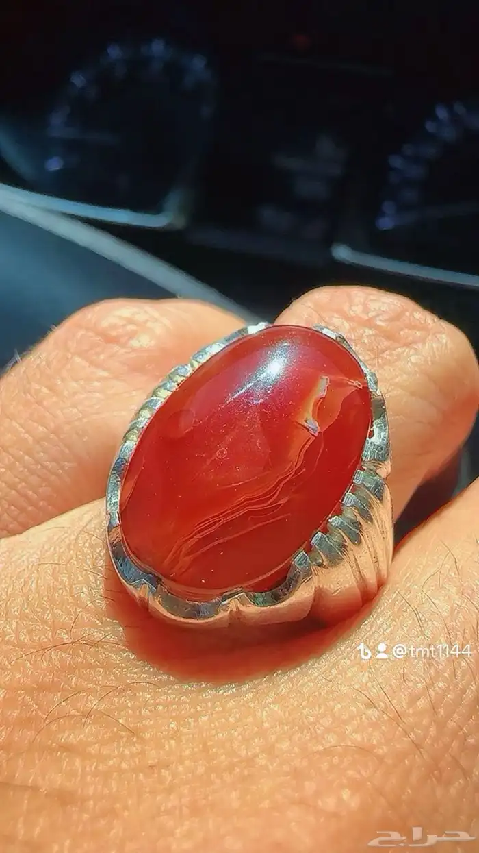 خواتم عقيق يمنيه نوادر 85