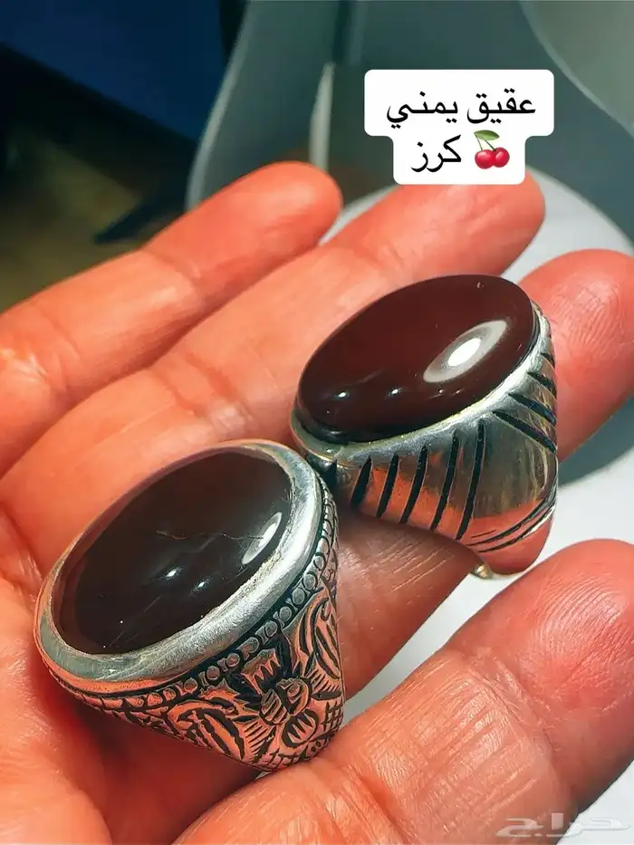 خواتم عقيق يمنيه نوادر 6