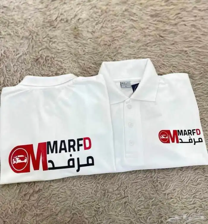 تيشرت بولو مع التطريز 35 اقل كميه 12 15