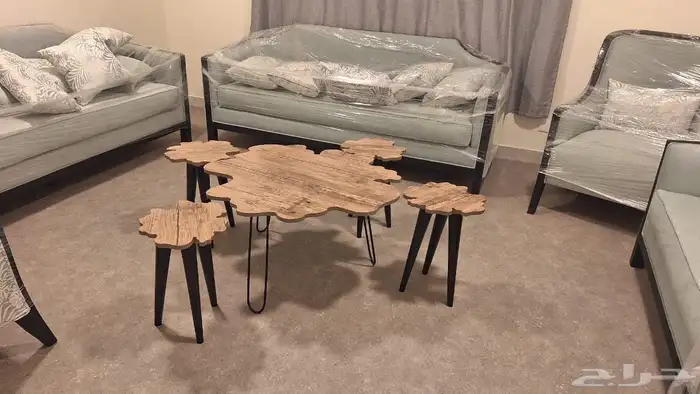 طاولات تقديم فاخرة خشب شجر 12