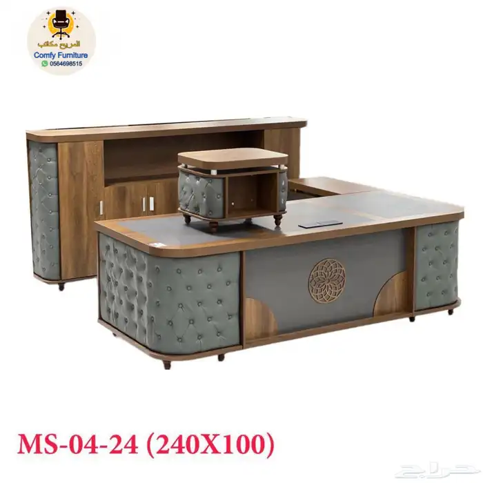 مكتب مودرن طقم فخم و مكاتب مدير شكل جديد اثاث مكتبي و كراسي 39