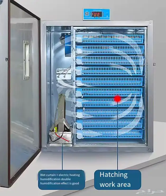 فقاسة رول نظام تبريد فل اتوماتيك تشيل كل انواع بيض 4