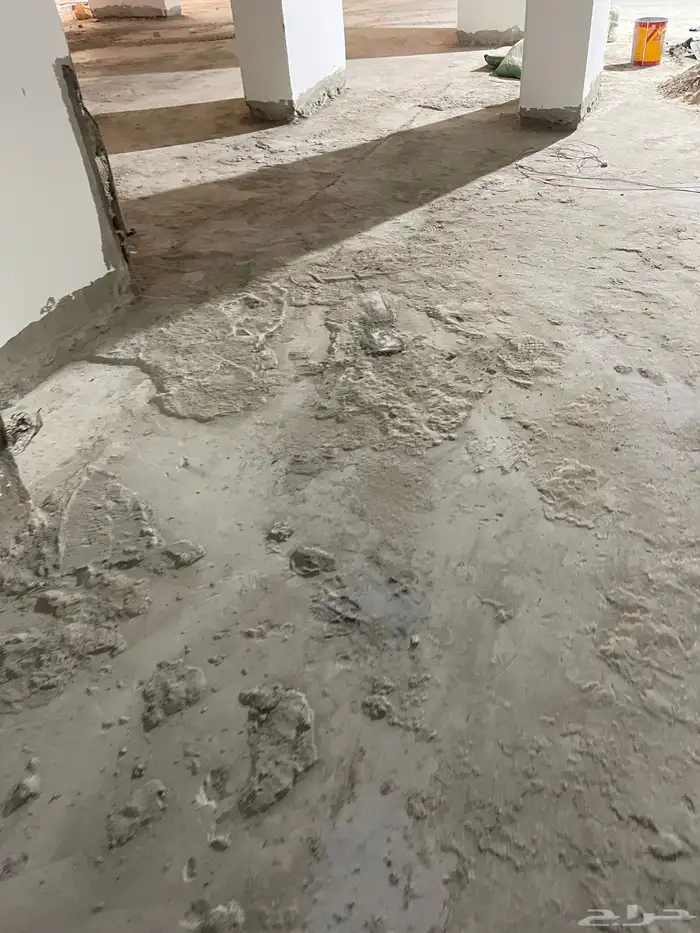 معالجة الخرسانة قبل اعمال الايبوكسي 10