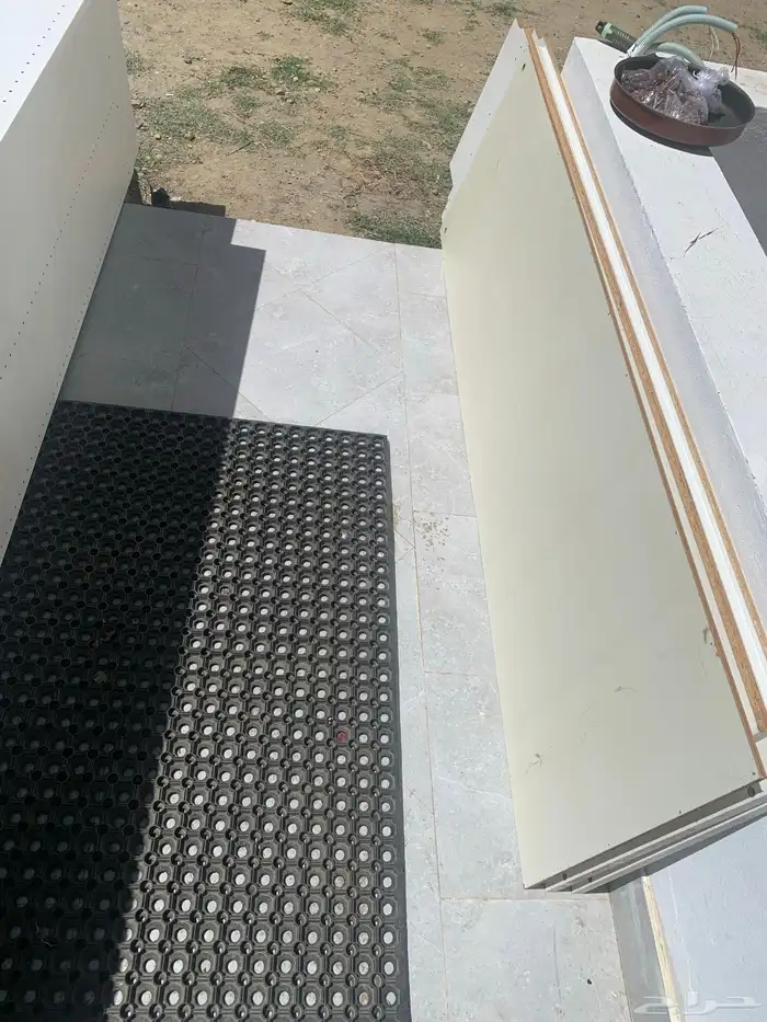 دولابين درفتين ايكيا وسرير نفر ونص مستخدم للبيع 3