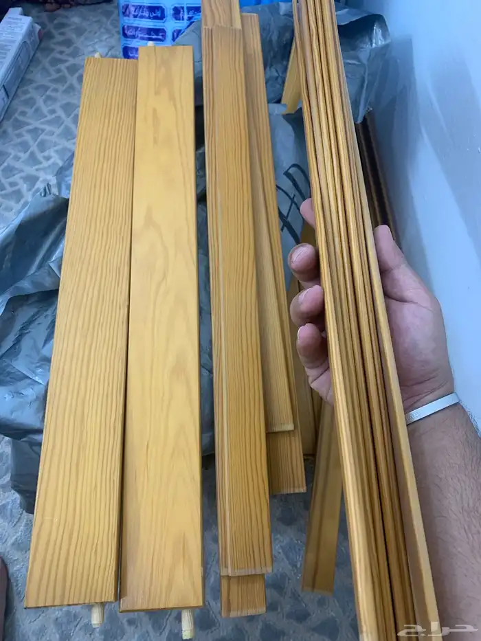 دولابين درفتين ايكيا وسرير نفر ونص مستخدم للبيع 5