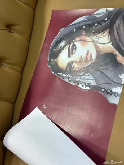 بكج تغلفي عباية طباعة اكياس ليبل قماش ورق تغليف كرت شكر 5