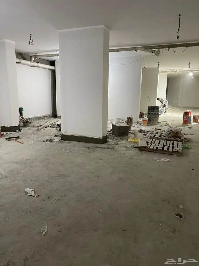 معالجة الخرسانة قبل اعمال الايبوكسي 4