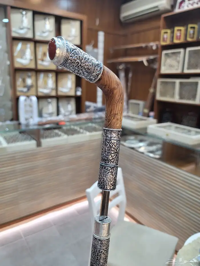 عصي غدارات فضة شغل في اي بي 7
