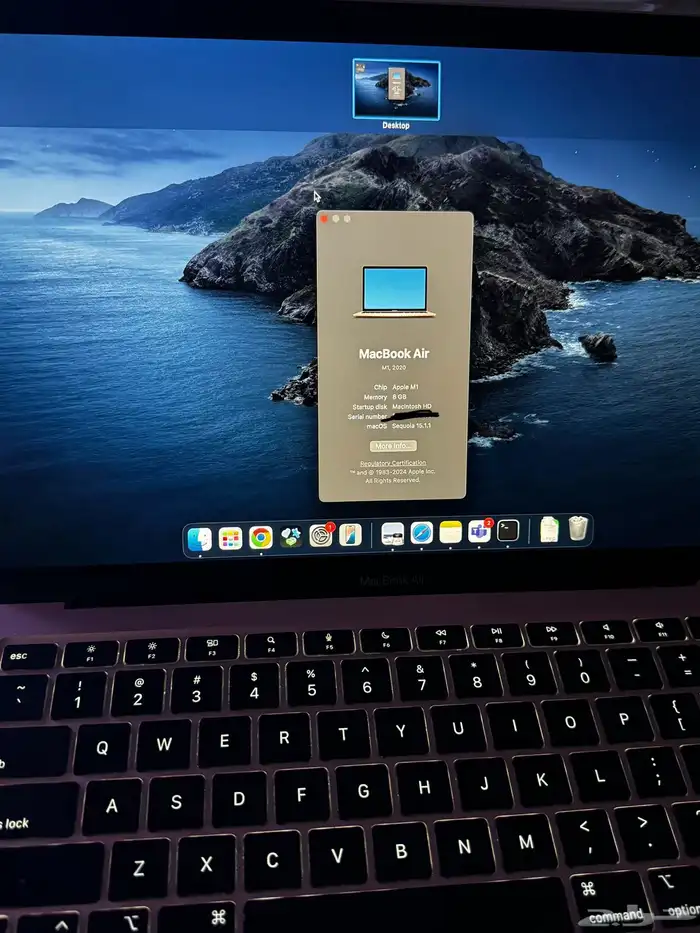 ماك بوك M1(macbook) Air 512 0