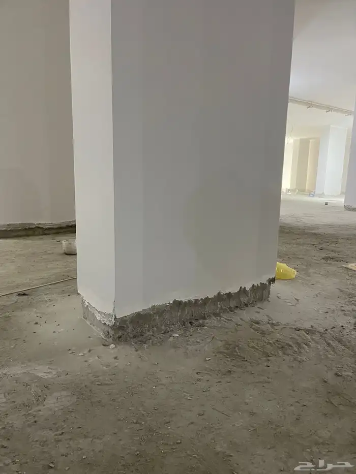 معالجة الخرسانة قبل اعمال الايبوكسي 1