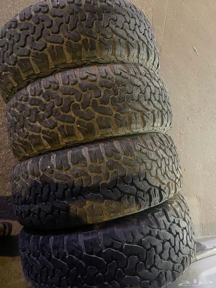 كفرات نص حجري مقاس 275 55 20 0