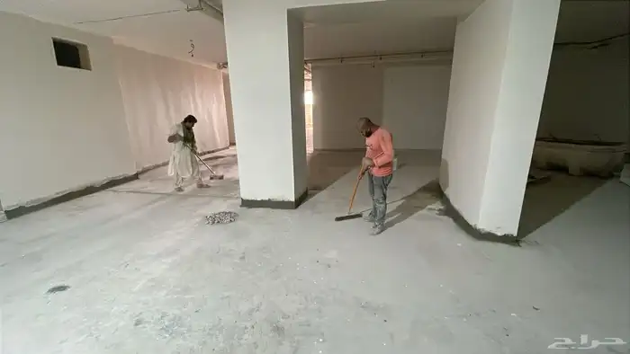 معالجة الخرسانة قبل اعمال الايبوكسي 7