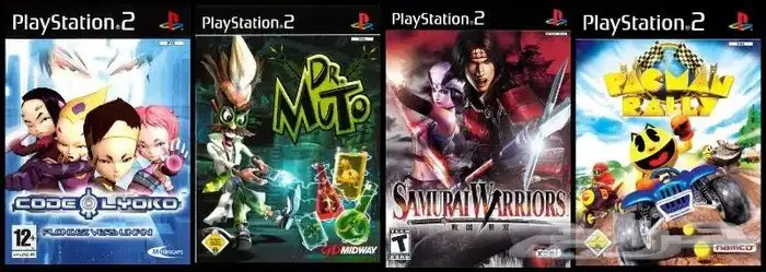 العاب سوني 2 PS2 منسوخة كوبي اشرطة 85