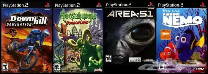 العاب سوني 2 PS2 منسوخة كوبي اشرطة 90