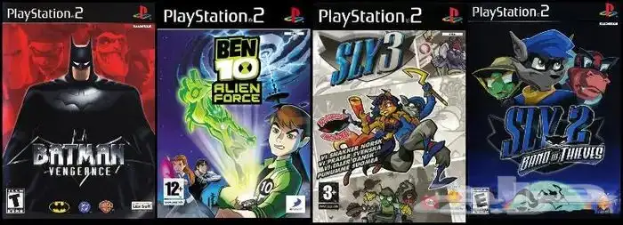 العاب سوني 2 PS2 منسوخة كوبي اشرطة 86