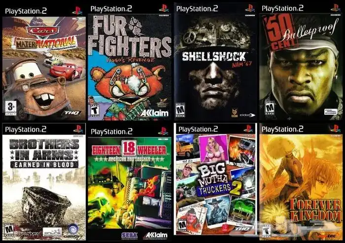 العاب سوني 2 PS2 منسوخة كوبي اشرطة 59