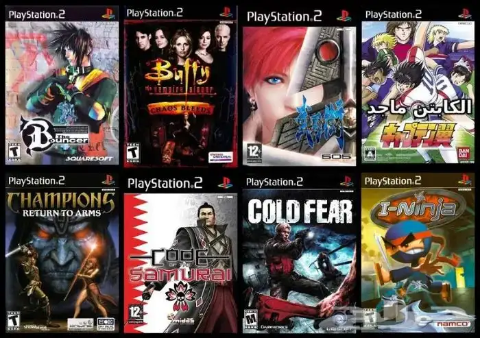 العاب سوني 2 PS2 منسوخة كوبي اشرطة 26