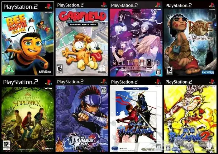 العاب سوني 2 PS2 منسوخة كوبي اشرطة 54