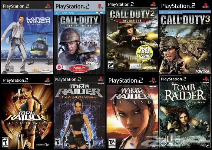 العاب سوني 2 PS2 منسوخة كوبي اشرطة 48