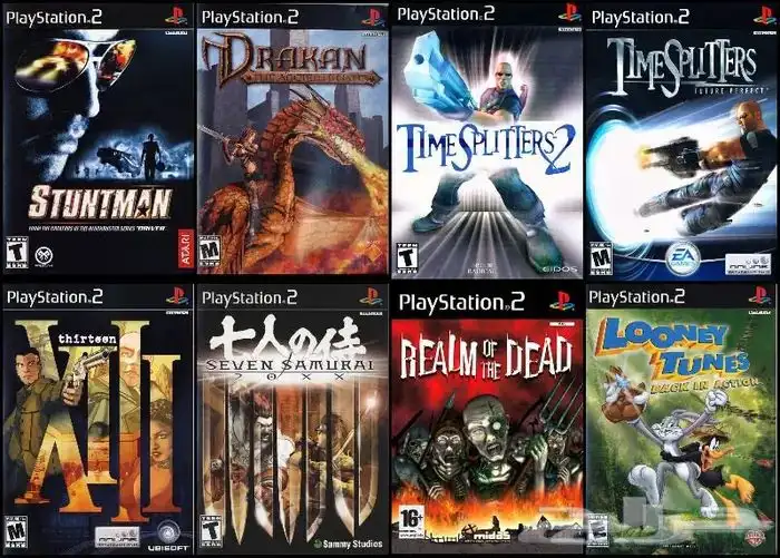 العاب سوني 2 PS2 منسوخة كوبي اشرطة 19