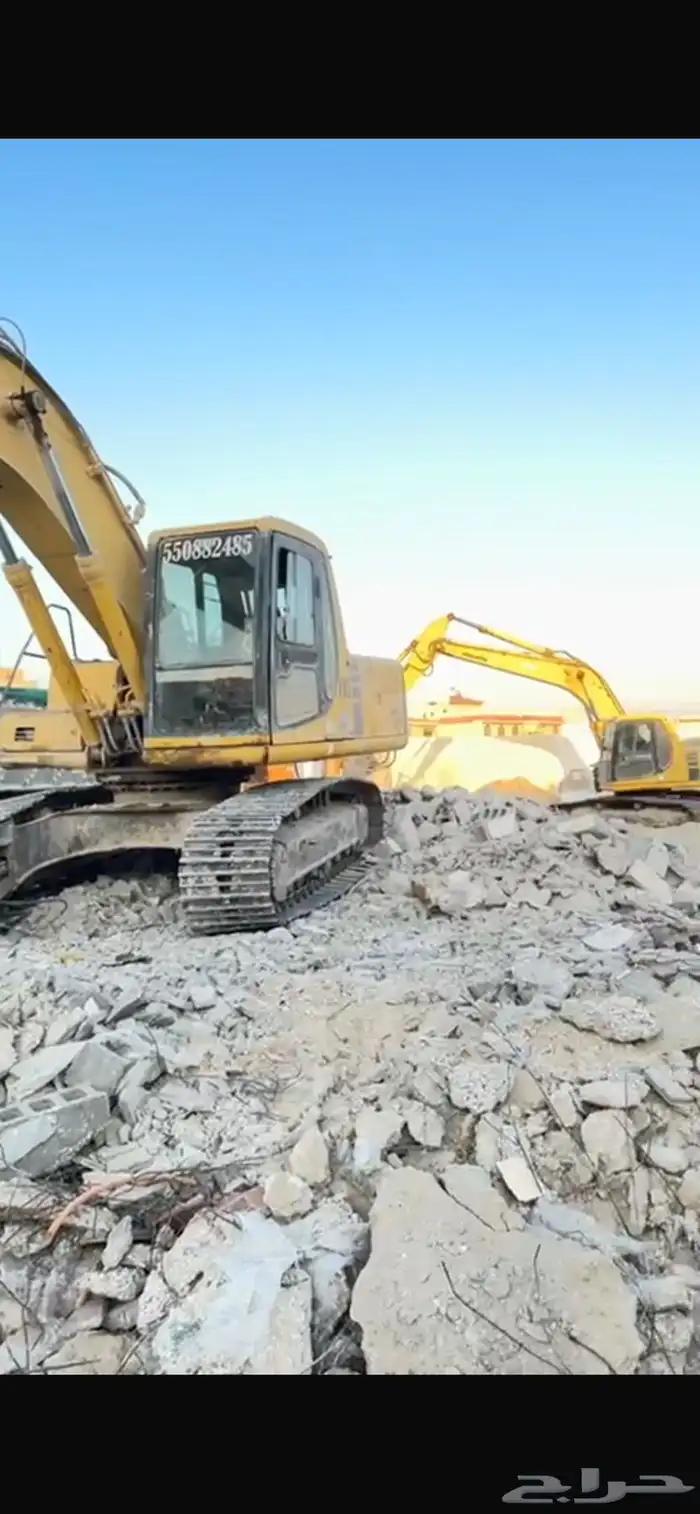 بوكلين للايجار اجار هدم حفر النعيرية الصرار مليجه النقيره 4