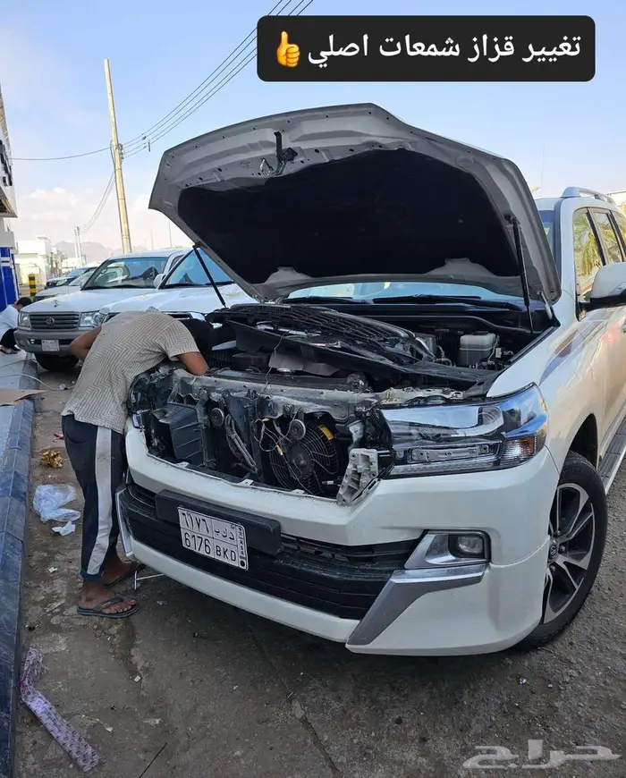 ترهيم لاندكروزر 2021 تورينق - رش لؤلؤي- رش مطاطي 1