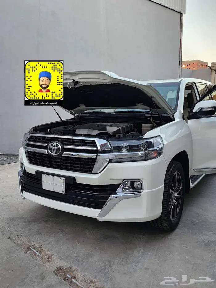 ترهيم لاندكروزر 2021 تورينق - رش لؤلؤي- رش مطاطي 6