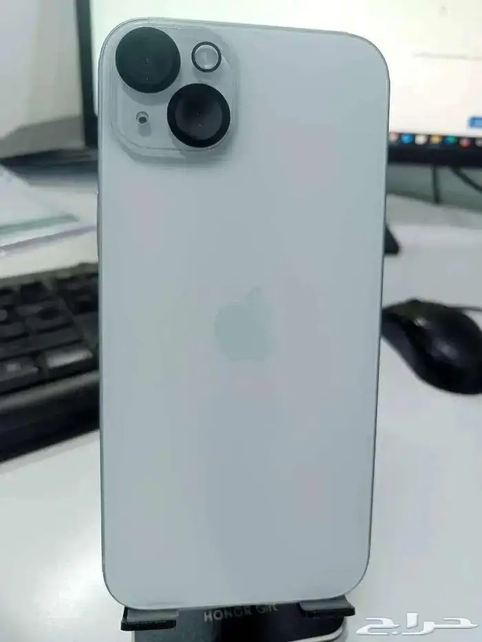 ايفون 15 بلس 128 قيقا للبيع معه الكرتونة استخدام شهرين فقط 2