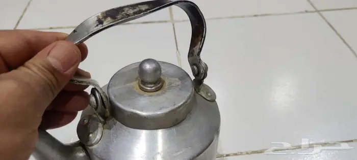 دلة العساف  ابريق معدن هندي 9