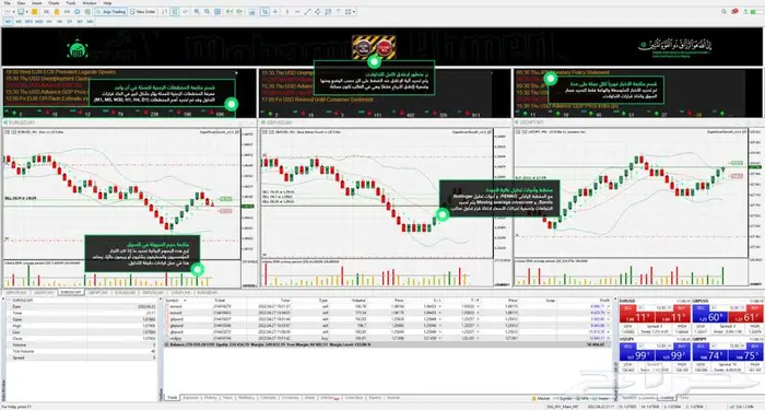 مدير محافظ MT5 يورو-دولار-جنيه استرليني بأرباح عالية شهريا 6