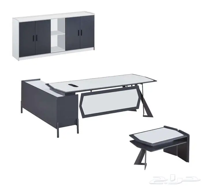 طاولات مكتب متميزة   جميع المقاسات بتصاميم مبتكرة 1