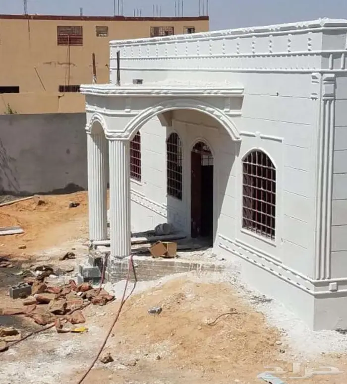 ديكورات خارجيه اسمنتيه بجميع اشكال 2