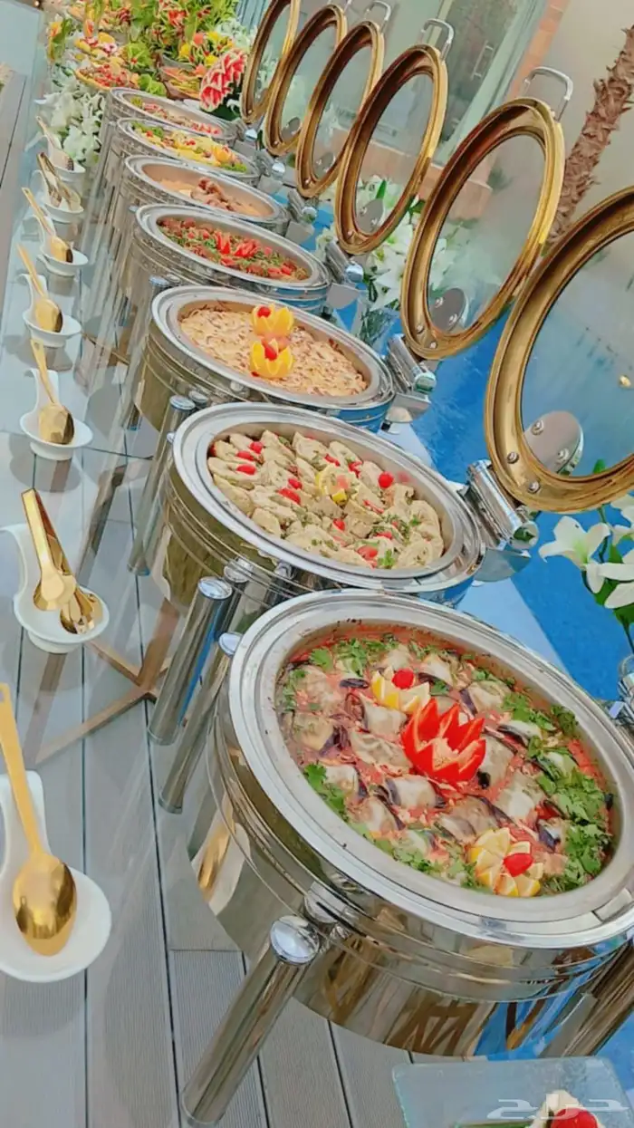 اوبن بوفيه كوفي بريك تنسيق حفلات خارجيه بوفيهات عشاء غداء 9