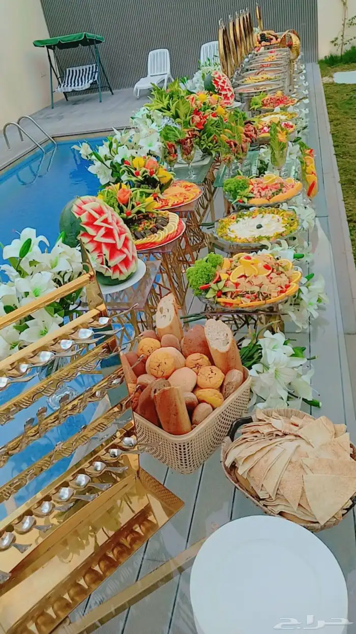 اوبن بوفيه كوفي بريك تنسيق حفلات خارجيه بوفيهات عشاء غداء 18