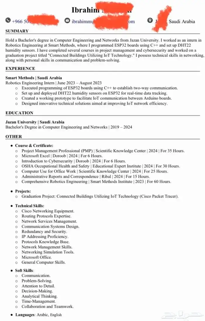 سيرة ذاتية بنظام ATS  تدقيق لغوي جودة ممتازه سعر معقول 1