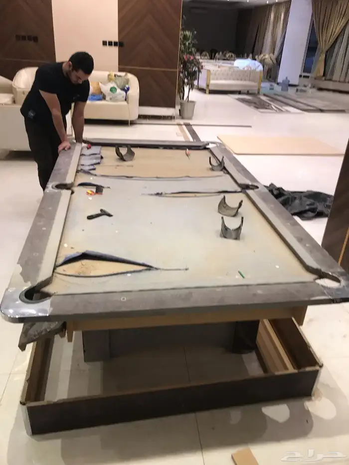 طاولات بلياردو   مهندس فني اصلاح وتجديد طاولات بلياردو 12