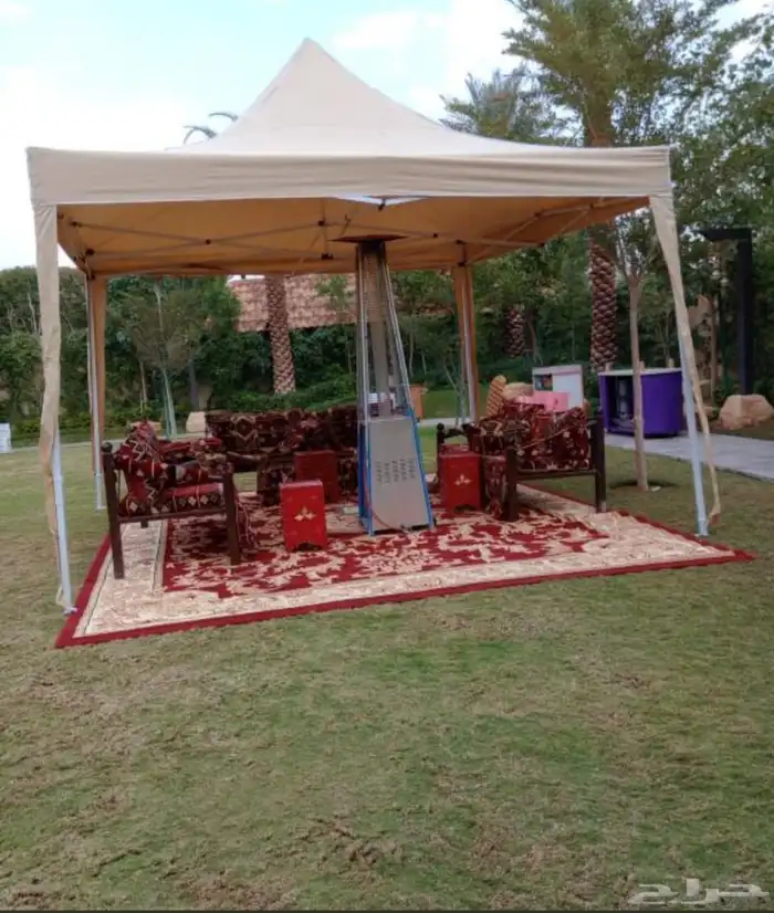 جميع أنواع المظلات الالمنيوم وسداسي وجميع أنواع الخيام 3