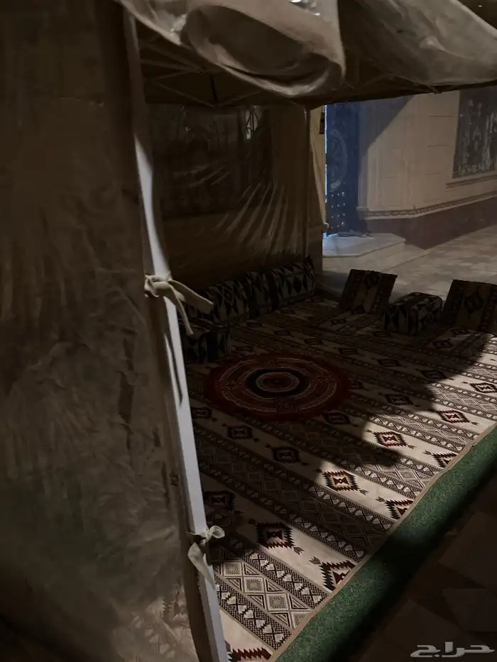 خيمه ب الاثتثاث جديده ب قرطاسه للبيع 2