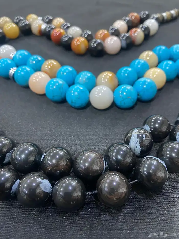 سبح نادرة أنتيك حجم كبير بألوان مختلفة 0