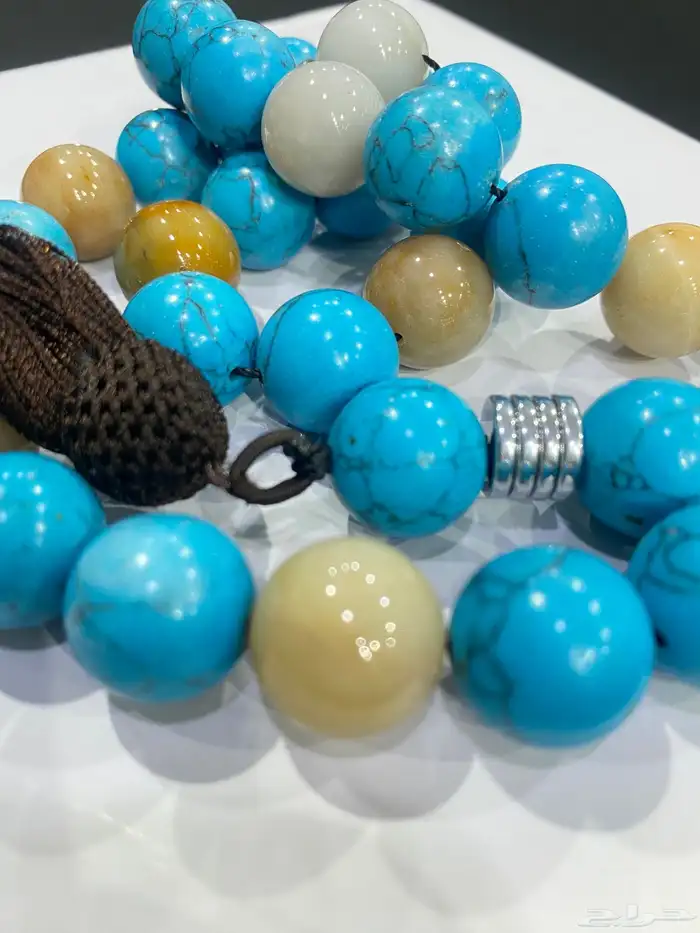 سبح نادرة أنتيك حجم كبير بألوان مختلفة 6