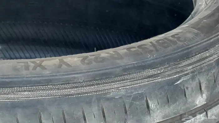 كفرات كونتيننتال الأمريكية   رن فلات(Run Flat) مقاس 315 35 8