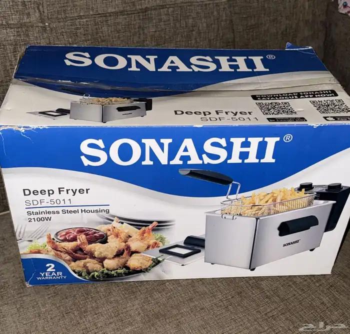 جهاز قلي جديده جدا استعمال نظيف جدا 0