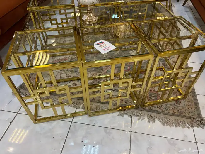 طقم طاولات 7 قطع 1