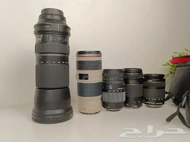 كانون 650D وعدسات وفلاش 2