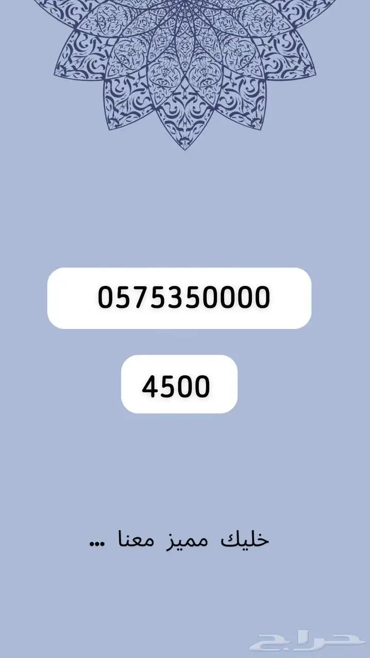 رقم مميز 23