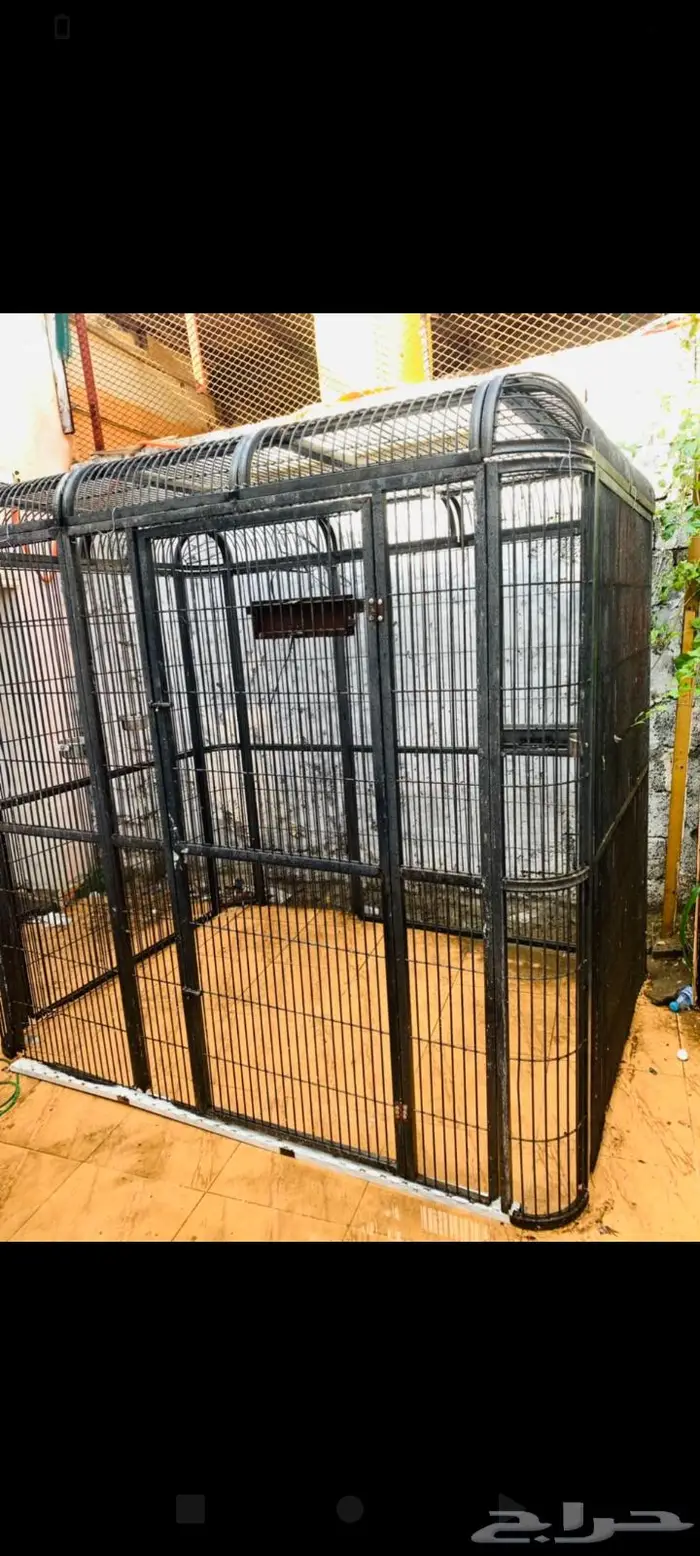 قفص حديدي مجفلن 2