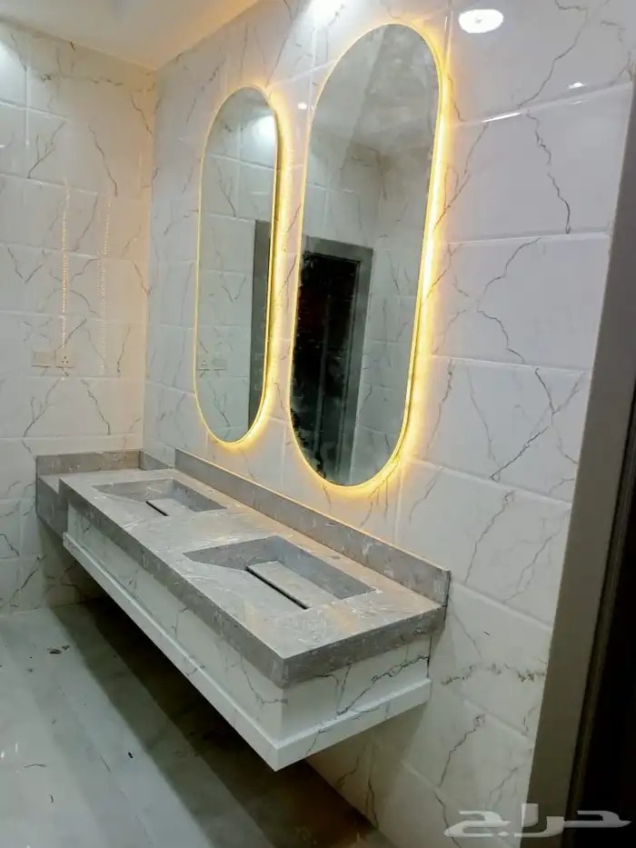 تفصيل مغاسل ومطابخ رخام طبيعي او صناعي حسب الطلب 17