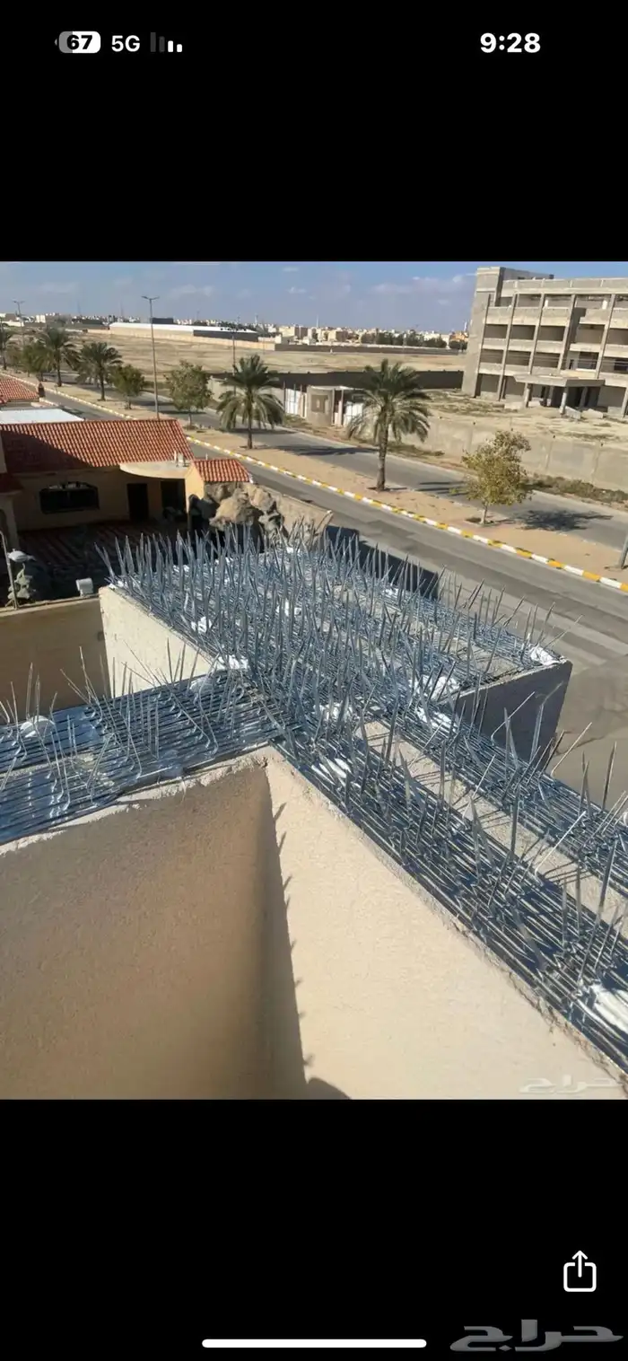 طارد الحمام والطيور من المنازل 1