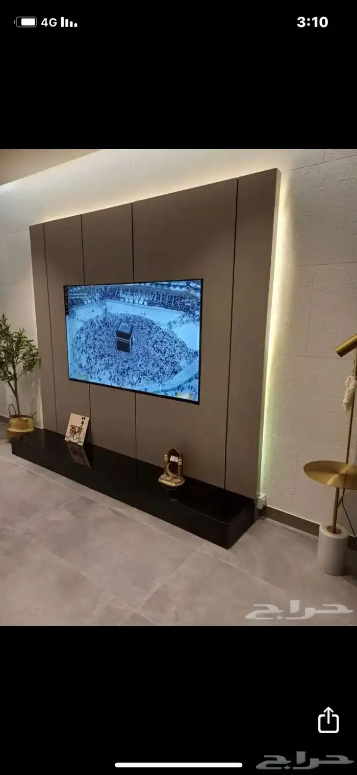 ديكورات داخليه. ديكور شاشه 2